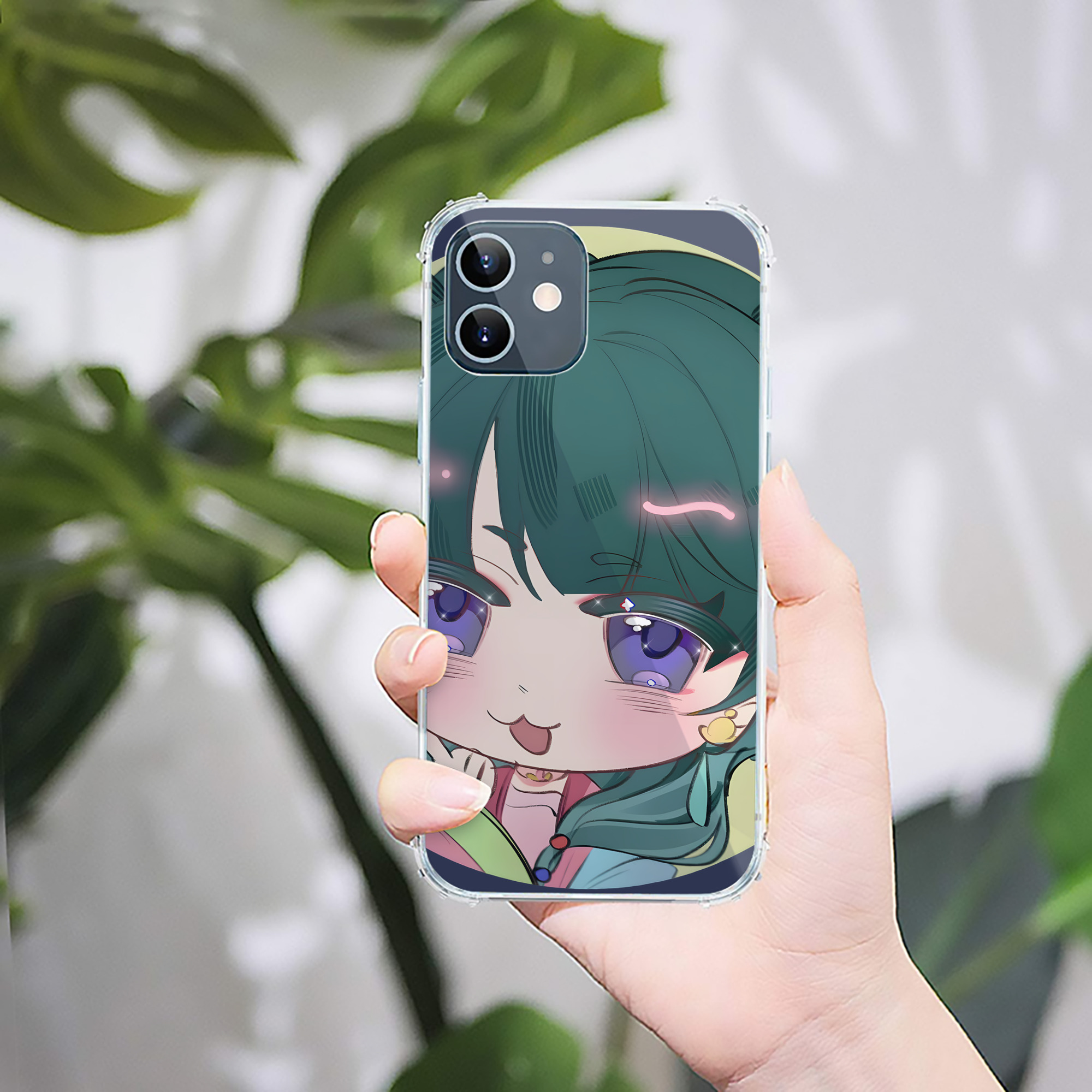 （画像用） 薬屋のひとりごと The Apothecary Diaries 【iPhone 12シリーズ対応】透明スマホケース（クリアソフトケース）